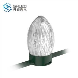 Lumières programmables d'ampoule de Noël menées par pixel de RVB